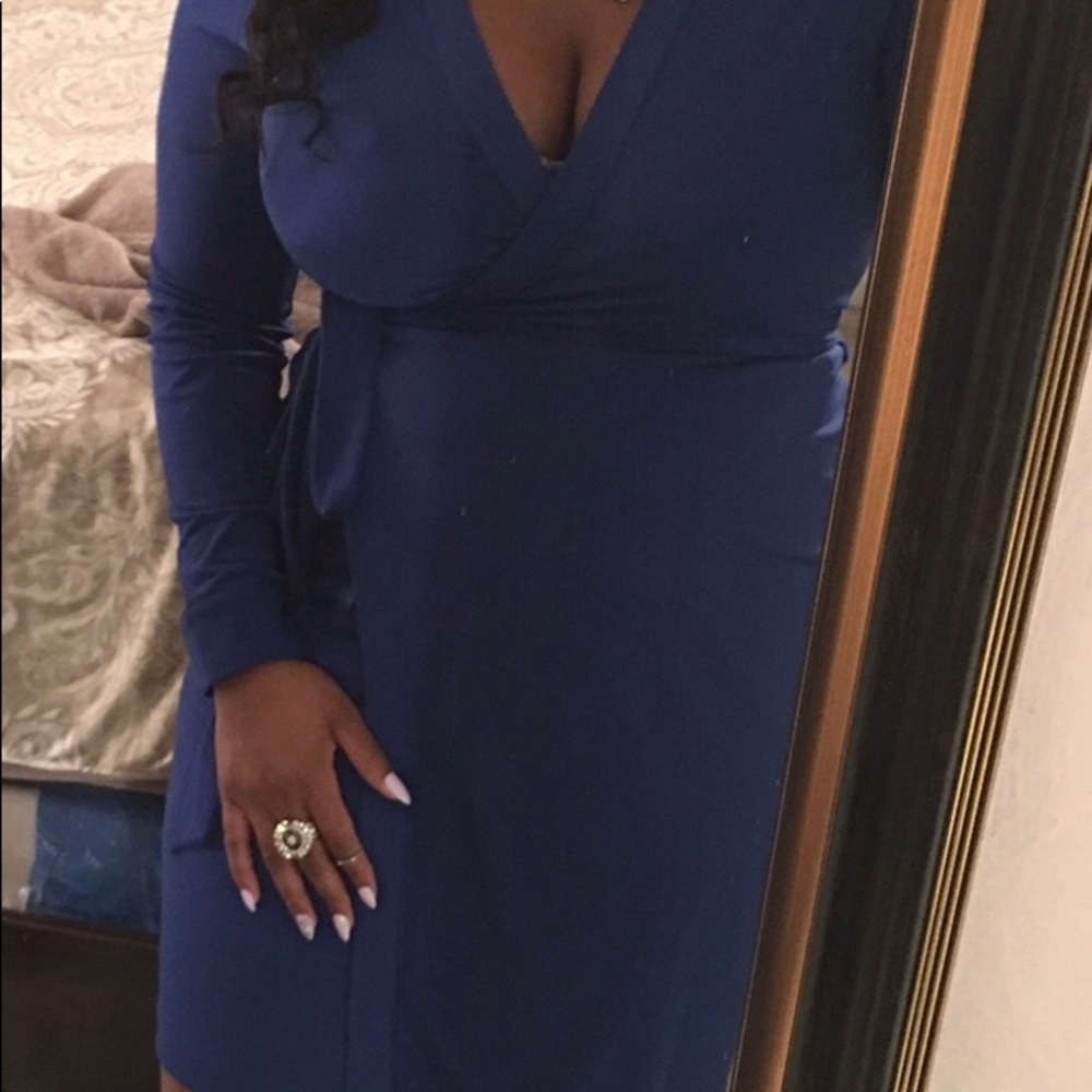 Blue Calvin Klein Dress